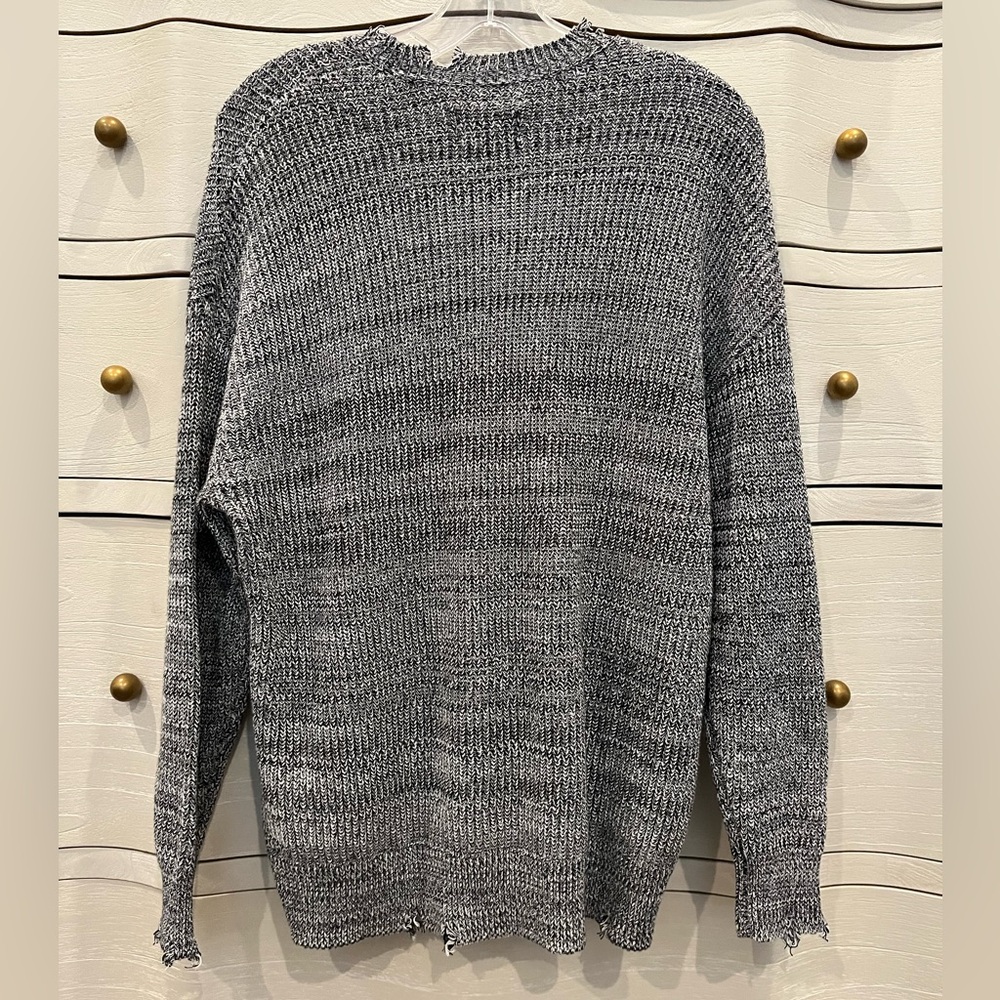 NWT Evereve Pistola Eve Distressed Sweater Size Small - Picture 6 of 6